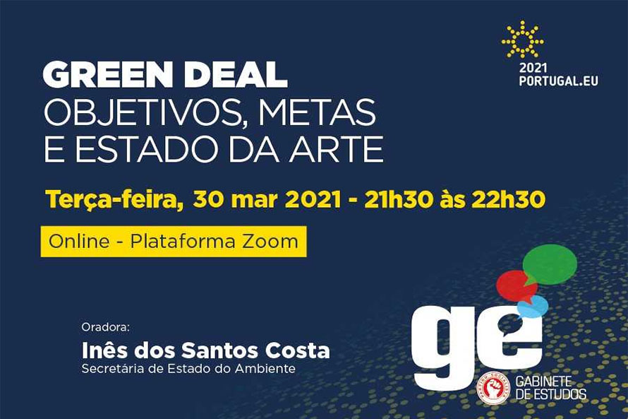 Gabinete de Estudos: Objetivos, metas e estado da arte do Green Deal