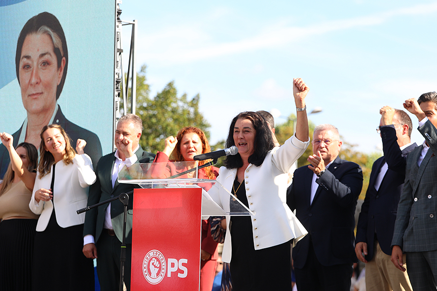 Armandina Saleiro personifica força do PS e vontade de mudança em Barcelos