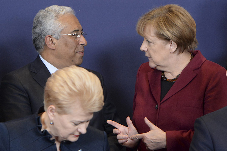 António Costa reúne com Angela Merkel