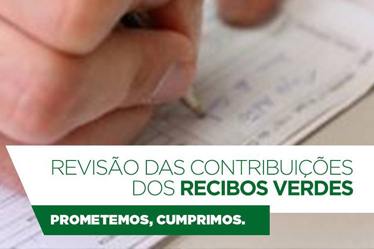 Contribuições dos Recibos Verdes