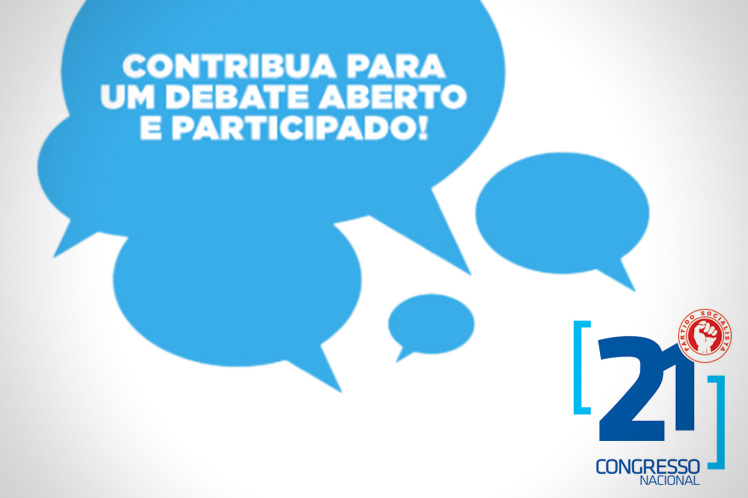 Contribua para um debate aberto e participado