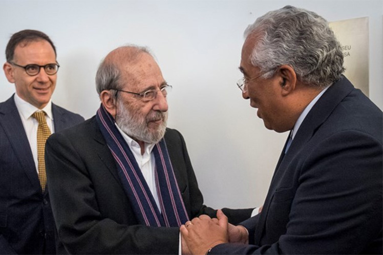 António Costa visita exposição de Siza Vieira na Bienal de Veneza