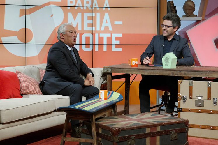 António Costa no 5 para a meia noite