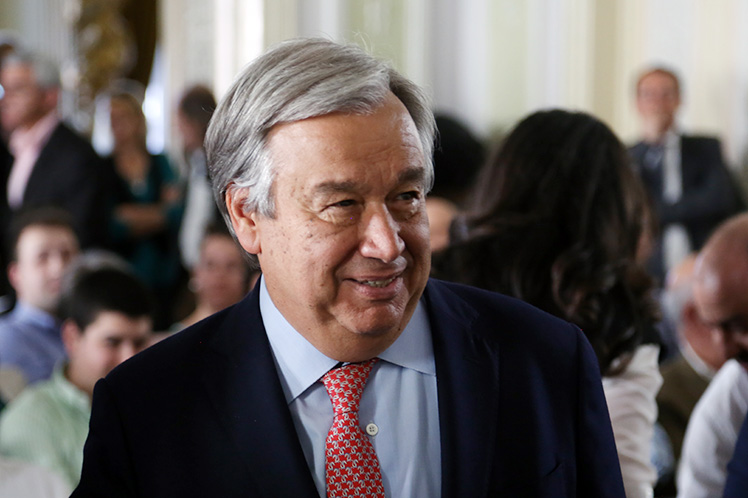 Guterres consolida candidatura à liderança das Nações Unidas