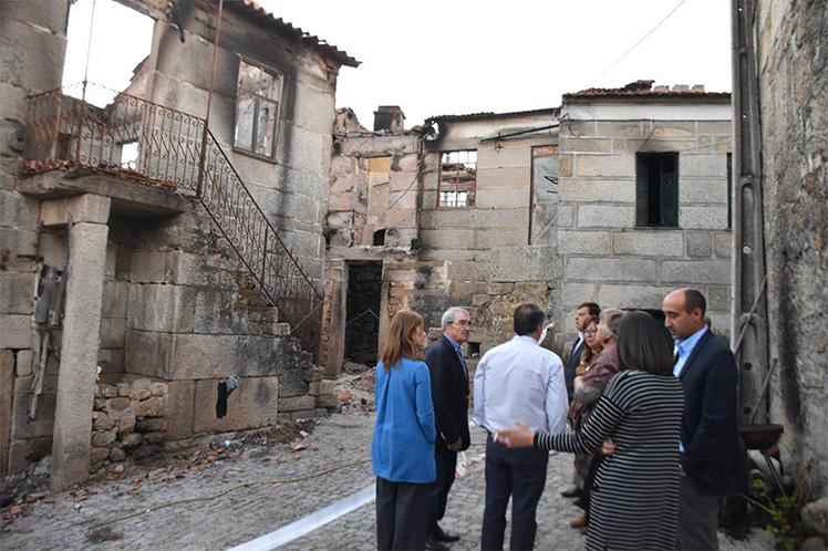 PS no terreno envolvido no “esforço de mobilização nacional para a reconstrução do país”