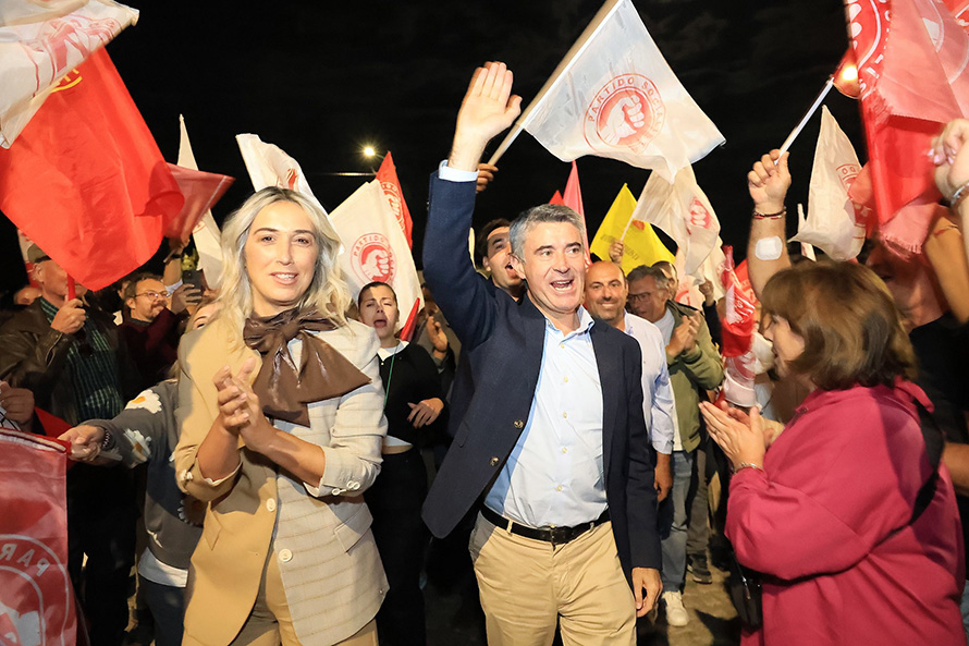 José Luís Carneiro destaca ambição e confiança para ganhar Bragança