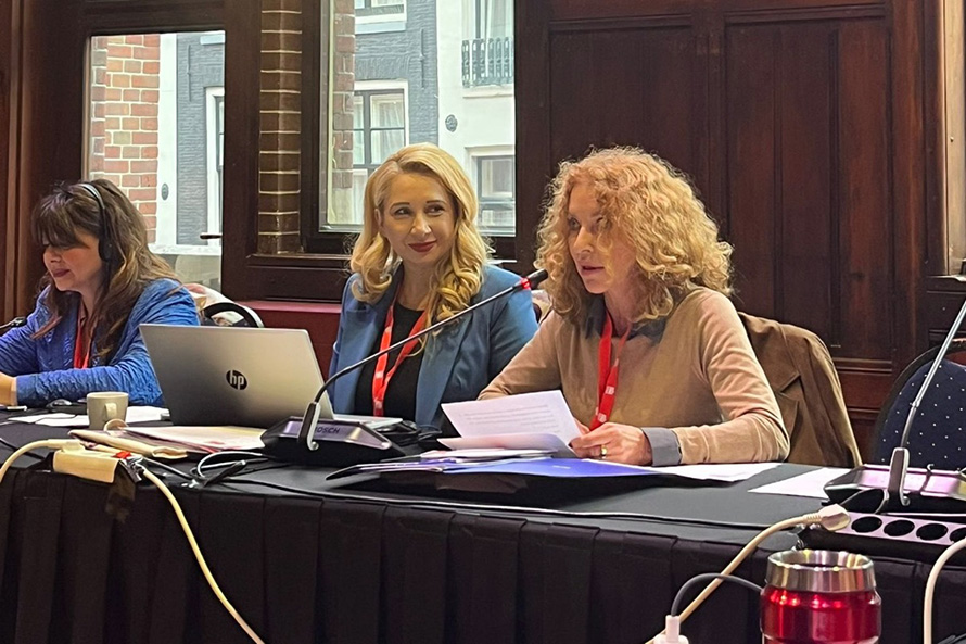 ROSÁRIO GAMBÔA REELEITA VICE-PRESIDENTE DAS PES WOMEN