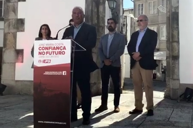 Votar PS é ajudar a levar Portugal para a frente